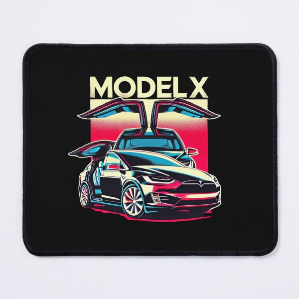 Item preview, Tesla Model X Electric SUV Blueprint Style Design | EV Enthusiast Graphic designed and sold by TEEJAMBOREE.