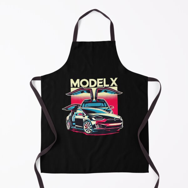 Item preview, Tesla Model X Electric SUV Blueprint Style Design | EV Enthusiast Graphic designed and sold by TEEJAMBOREE.