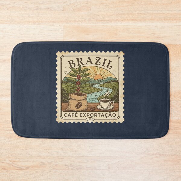 Item preview, Vintage Brazil Coffee Exportacao Stamp 1920 designed and sold by d247.