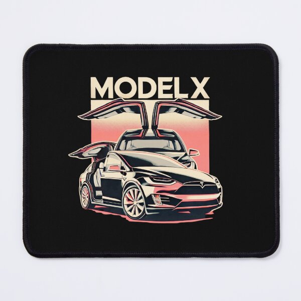 Item preview, Tesla Model X Electric SUV Blueprint Style Design | EV Enthusiast Graphic designed and sold by TEEJAMBOREE.