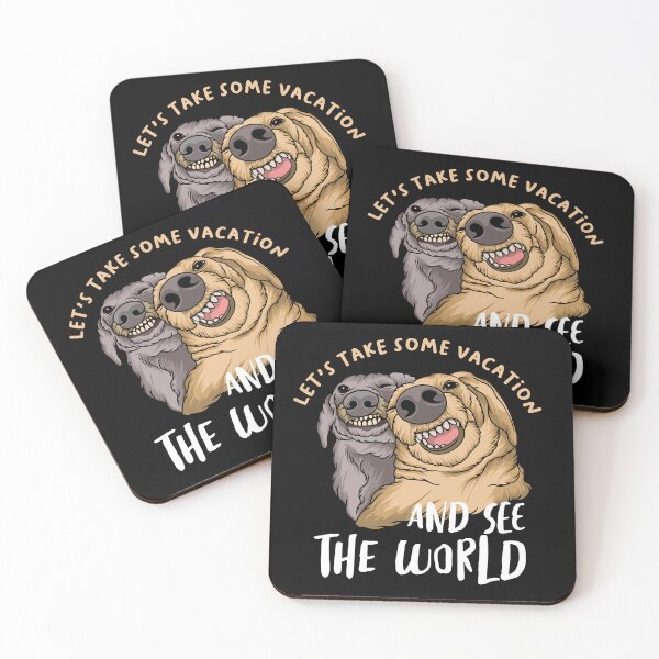 Item preview, Let's Take Some Vacation And See The World Dog designed and sold by UNIGRAPHIX.