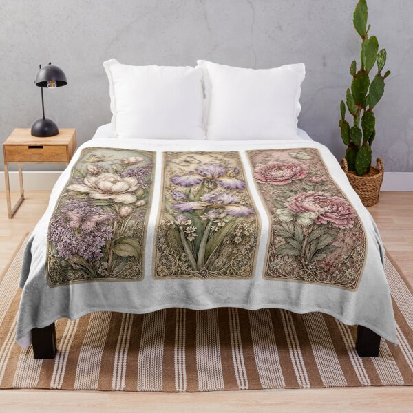 Item preview, Elegant Botanical Wall Art designed and sold by PetalGarden.