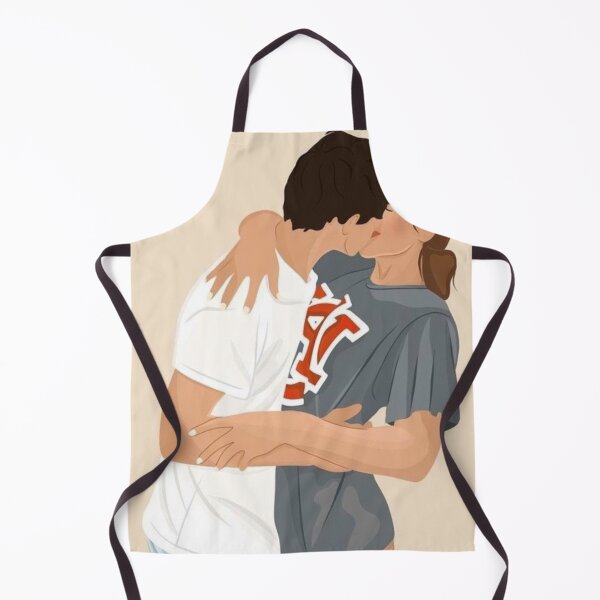 Item preview, Sweet Couple Kiss Illustration designed and sold by Pink Chaos Club.