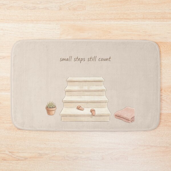 Item preview, Small Steps Still Count  designed and sold by VibeShift Studio.