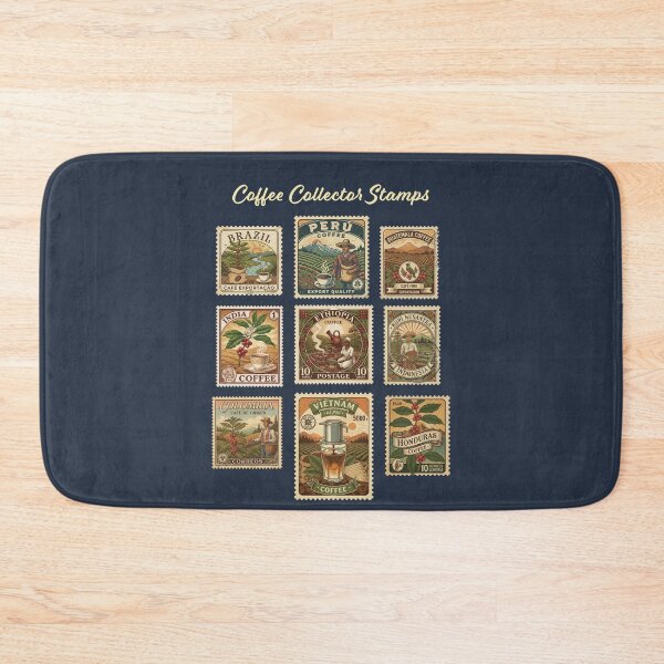 Item preview, Vintage World Coffee Origins Postage Stamps designed and sold by d247.