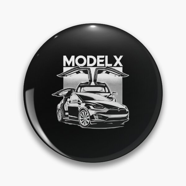 Item preview, Tesla Model X Electric SUV Blueprint Style Design | EV Enthusiast Graphic designed and sold by TEEJAMBOREE.