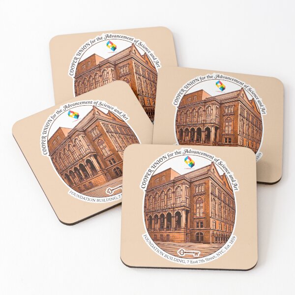 Item preview, Cooper Union Foundation Building - Antique Copper Etching Art designed and sold by EvergreenPark - Tee Studio.