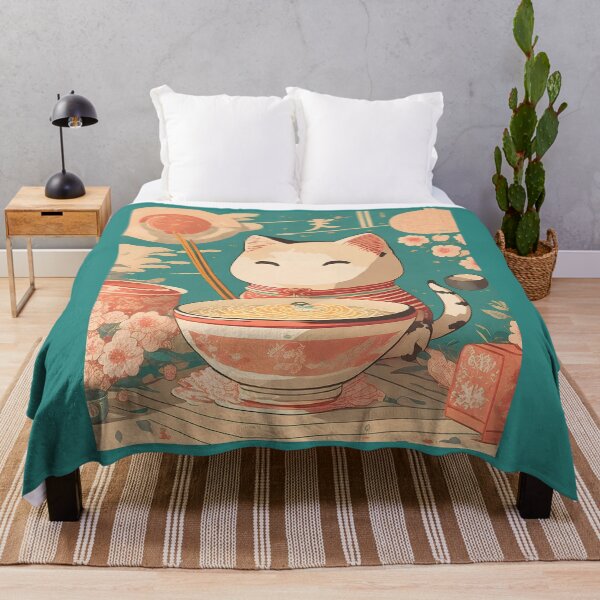 Item preview, Japanese Ramen Cat designed and sold by DemureArtsy.