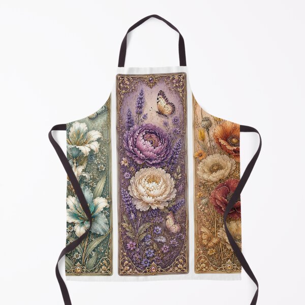 Item preview, Vintage Floral Bookmark Set designed and sold by PetalGarden.