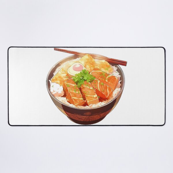 Item preview, rice bowl and chopsticks designed and sold by lilypadblue.