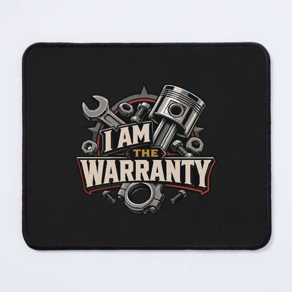 Item preview, I Am The Warranty Race Car Parts Funny Mechanic Repair Guy Gift designed and sold by alenaz.