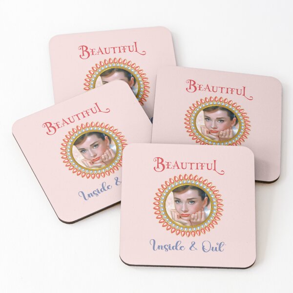 Item preview, Beautiful Inside & Out AUDREY (on Peach) designed and sold by PawsitiveMum3.