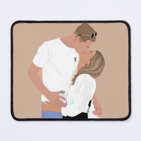 Item preview, Minimalist Romantic Couple designed and sold by Pink Chaos Club.