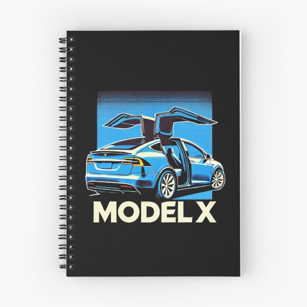 Item preview, Tesla Model X Electric SUV Blueprint Style Design | EV Enthusiast Graphic designed and sold by TEEJAMBOREE.