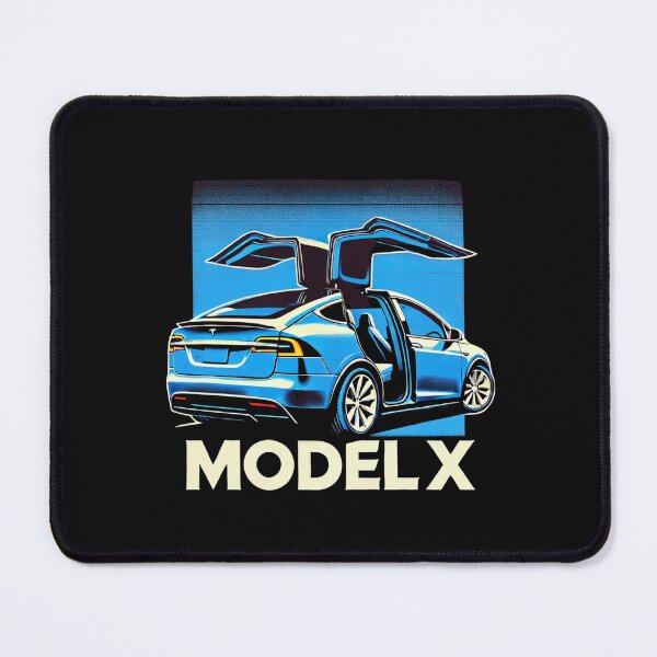 Item preview, Tesla Model X Electric SUV Blueprint Style Design | EV Enthusiast Graphic designed and sold by TEEJAMBOREE.