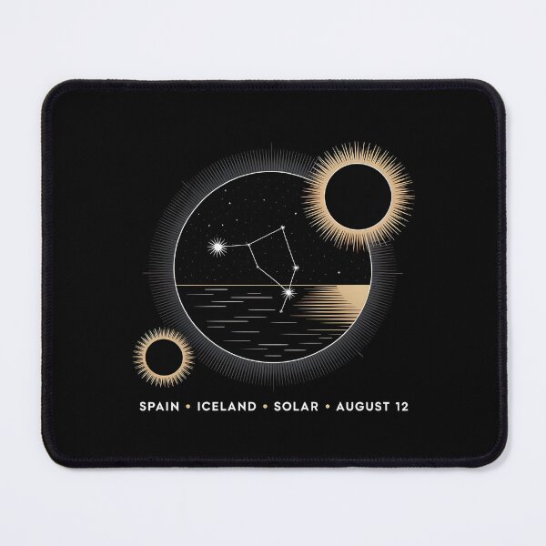 Item preview, Total Eclipse 2026 Rare Solar Event Across Spain Iceland and Sea designed and sold by Redgiant87x.
