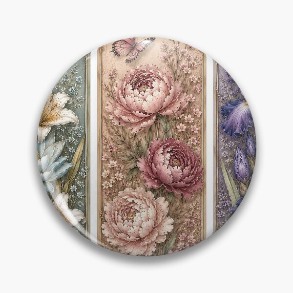 Item preview, Vintage Botanical Bookmark Trio designed and sold by PetalGarden.