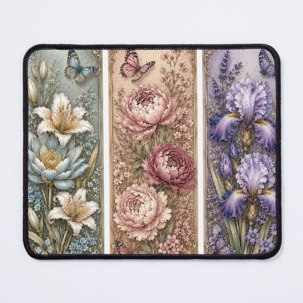 Item preview, Vintage Botanical Bookmark Trio designed and sold by PetalGarden.
