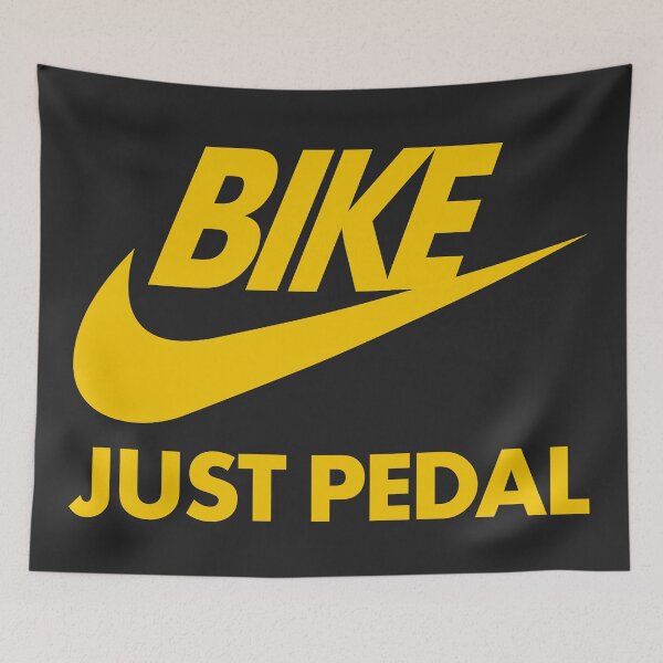 Item preview, Bike Just Pedal Yellow designed and sold by VoglR.