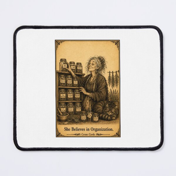 Item preview, Crone Cards - She Believes in Organization. designed and sold by Kay Mhor Studio.