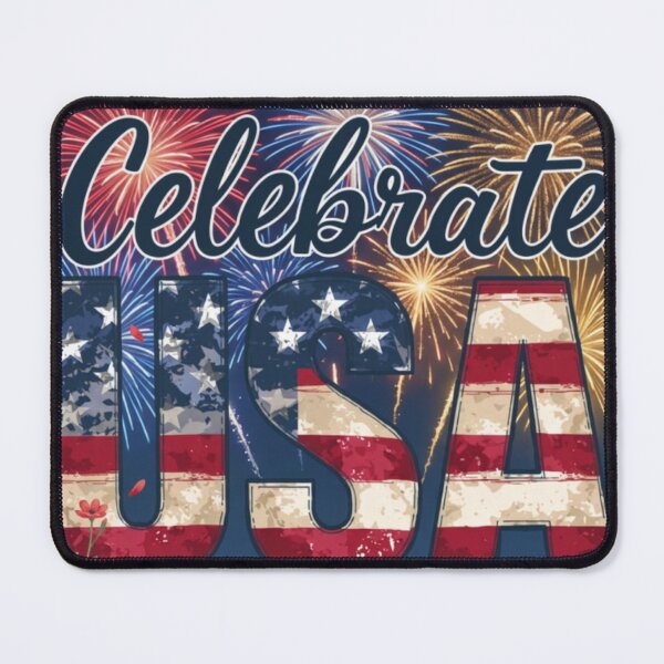 Item preview, Artwork celebrating the USA anniversary designed and sold by Knock on my door.