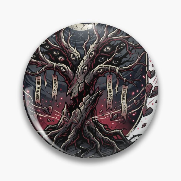Item preview, Obsession Cursed Wishing Tree Gothic Dark Romance Art T-Shirt designed and sold by amol9999.