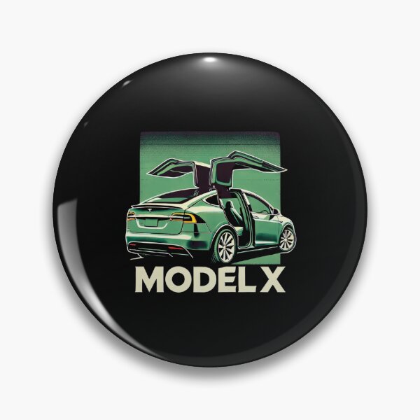 Item preview, Tesla Model X Electric SUV Blueprint Style Design | EV Enthusiast Graphic designed and sold by TEEJAMBOREE.