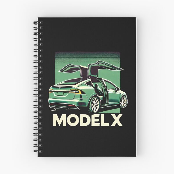 Item preview, Tesla Model X Electric SUV Blueprint Style Design | EV Enthusiast Graphic designed and sold by TEEJAMBOREE.