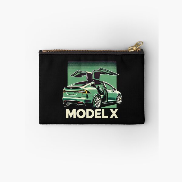 Item preview, Tesla Model X Electric SUV Blueprint Style Design | EV Enthusiast Graphic designed and sold by TEEJAMBOREE.