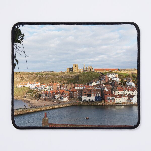 Item preview, Whitby Abbey Over Whitby Harbour, Yorkshire, England designed and sold by Paul Thompson Photography.