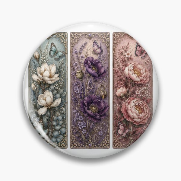 Item preview, Victorian Floral Bookmark Collection designed and sold by PetalGarden.