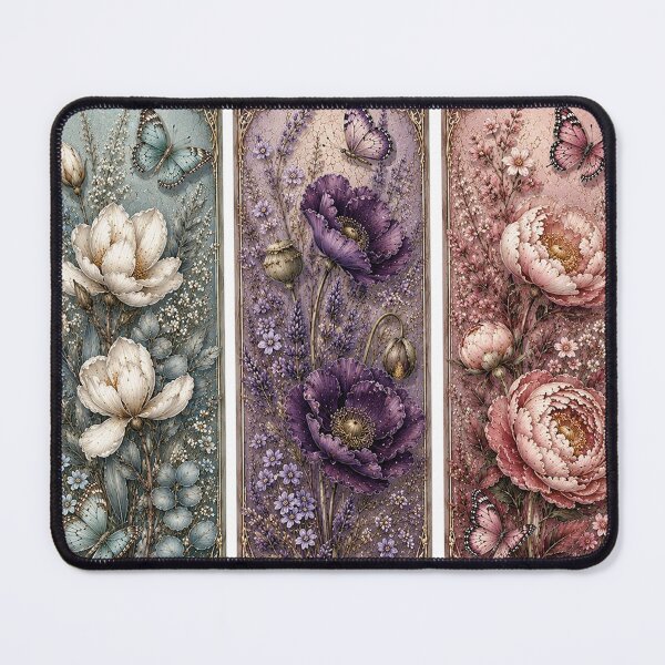 Item preview, Victorian Floral Bookmark Collection designed and sold by PetalGarden.