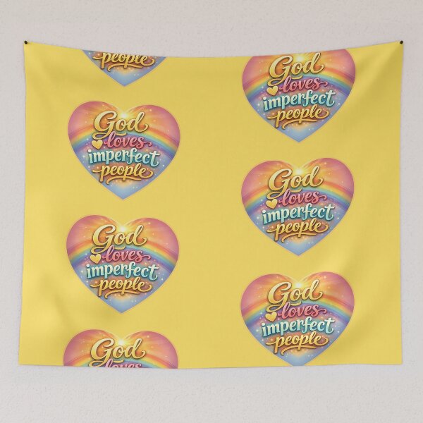 Item preview, Imperfect People, Perfect Love designed and sold by Stubblejumper Artworks.