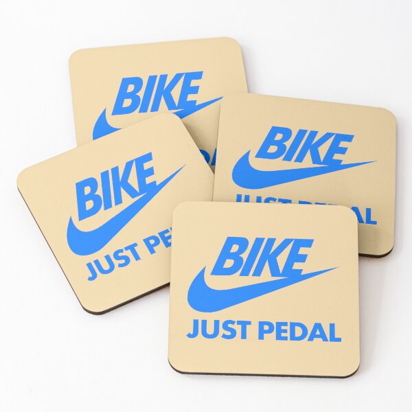 Item preview, Bike Just Pedal Blue designed and sold by VoglR.