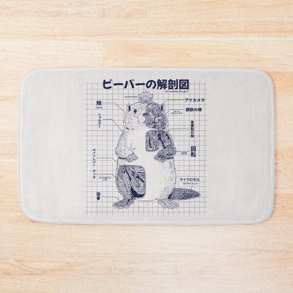 Item preview, Beaver anatomy designed and sold by ppmid.