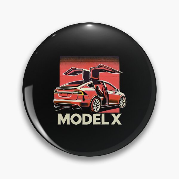 Item preview, Tesla Model X Electric SUV Blueprint Style Design | EV Enthusiast Graphic designed and sold by TEEJAMBOREE.