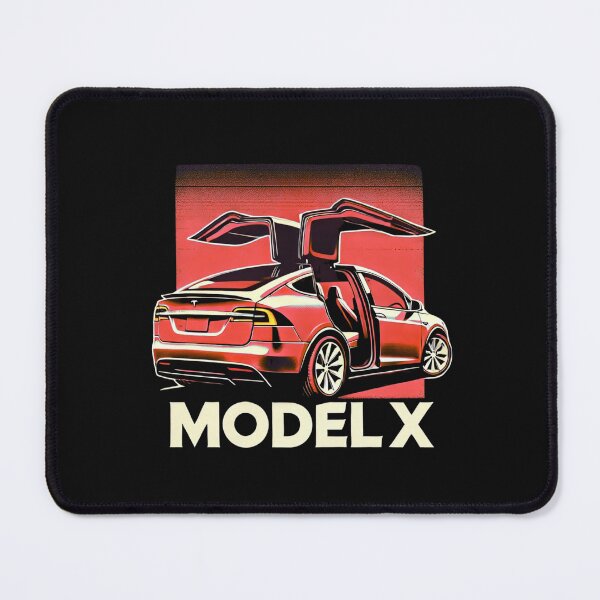 Item preview, Tesla Model X Electric SUV Blueprint Style Design | EV Enthusiast Graphic designed and sold by TEEJAMBOREE.