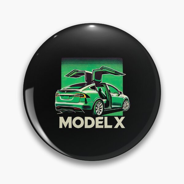Item preview, Tesla Model X Electric SUV Blueprint Style Design | EV Enthusiast Graphic designed and sold by TEEJAMBOREE.