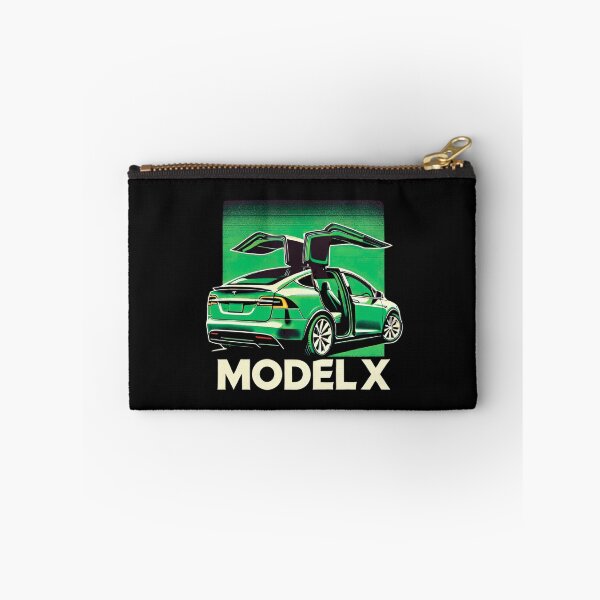 Item preview, Tesla Model X Electric SUV Blueprint Style Design | EV Enthusiast Graphic designed and sold by TEEJAMBOREE.