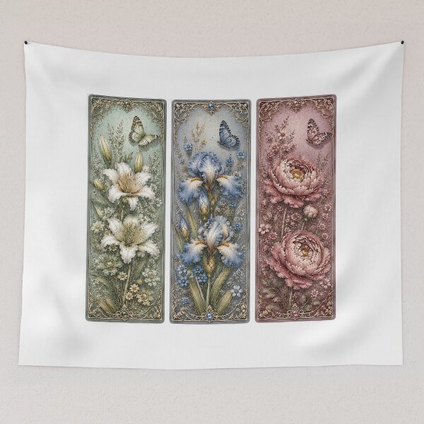 Item preview, Elegant Botanical Flower Art designed and sold by PetalGarden.