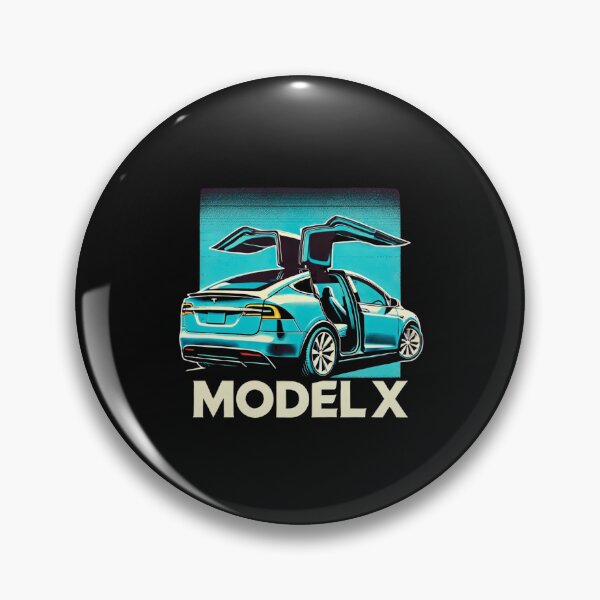 Item preview, Tesla Model X Electric SUV Blueprint Style Design | EV Enthusiast Graphic designed and sold by TEEJAMBOREE.