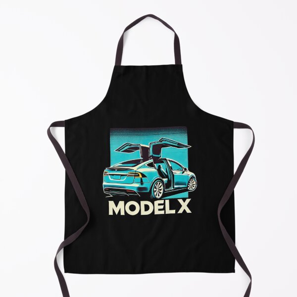 Item preview, Tesla Model X Electric SUV Blueprint Style Design | EV Enthusiast Graphic designed and sold by TEEJAMBOREE.