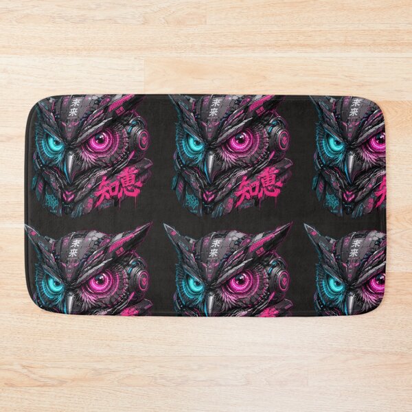 Item preview, Cyberpunk Mecha Owl Neo Tokyo Techwear designed and sold by Neo Tokio.