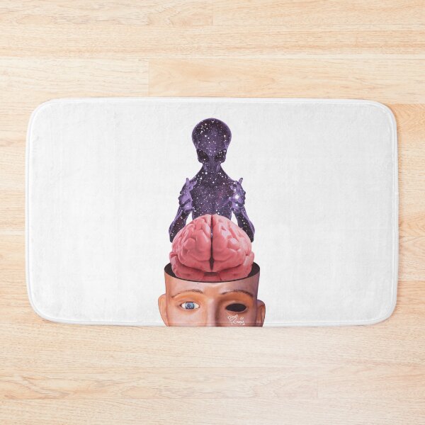 Item preview, Dark conceptual alien surreal collage designed and sold by danielrospad.