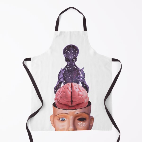 Item preview, Dark conceptual alien surreal collage designed and sold by danielrospad.