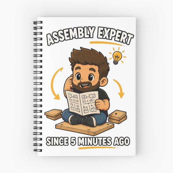 Item preview, Assembly Expert Since 5 Minutes Ago Shirt designed and sold by PINK FREE.