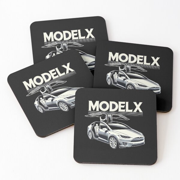 Item preview, Tesla Model X Electric SUV Blueprint Style Design | EV Enthusiast Graphic designed and sold by TEEJAMBOREE.