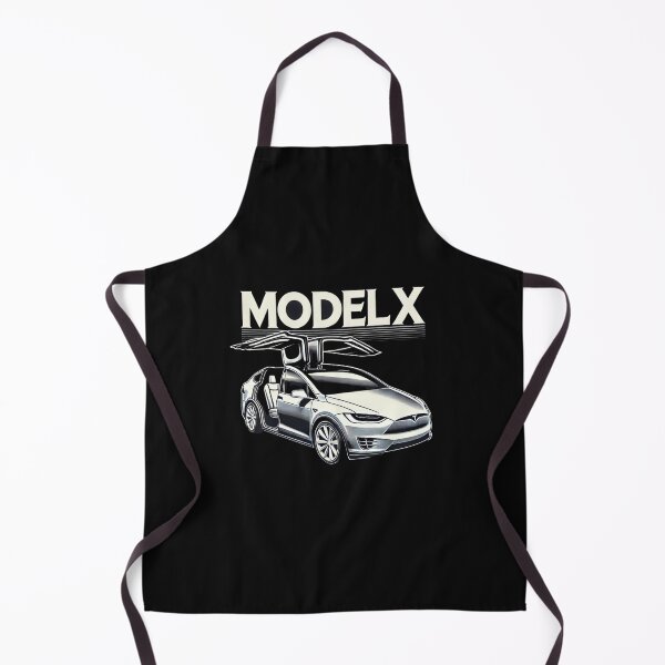 Item preview, Tesla Model X Electric SUV Blueprint Style Design | EV Enthusiast Graphic designed and sold by TEEJAMBOREE.