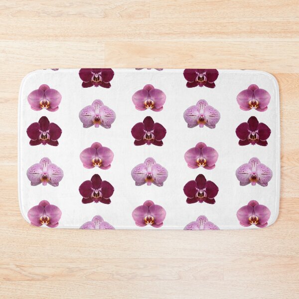 Item preview, purple orchid flower sticker pack designed and sold by inainart.