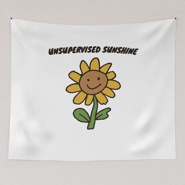 Item preview, Unsupervised Sunshine Cute Sunflower designed and sold by Lyfeinsights.